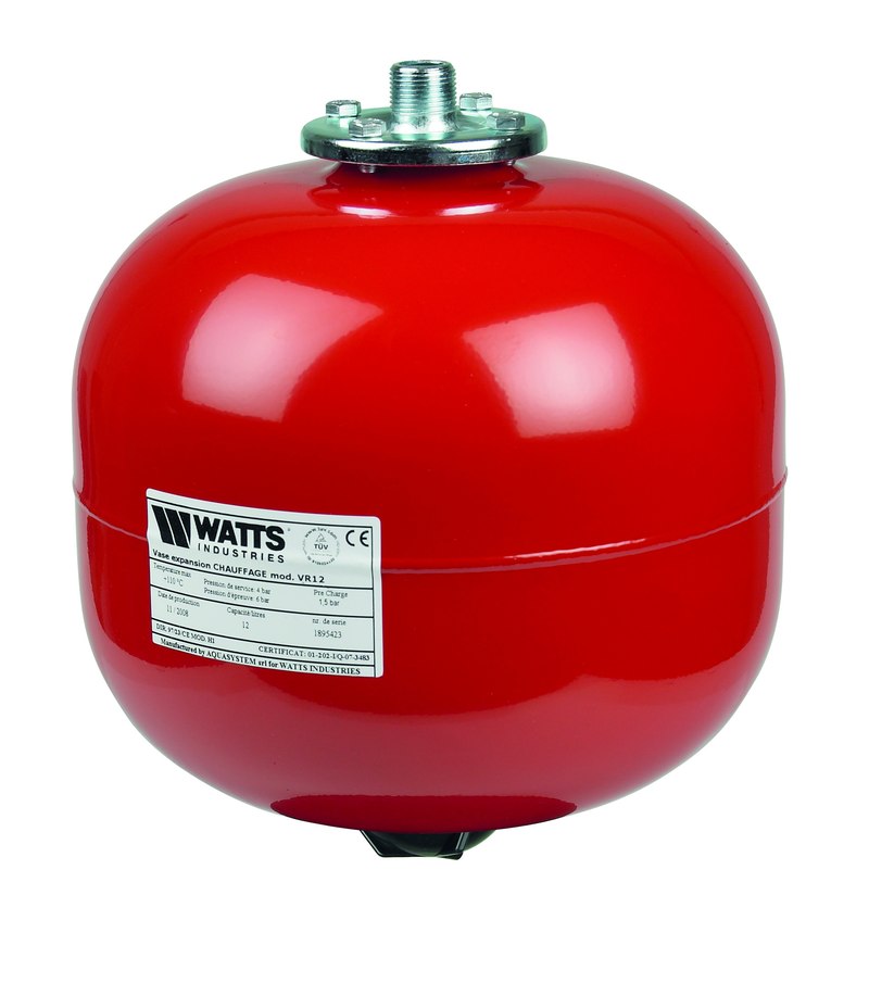 Vaso de expansão WATTS VR12 — 12 L